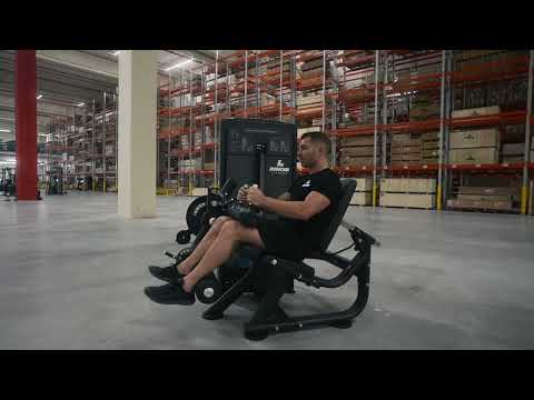 Advanced - Dual Selectorized Leg Curl and Leg Extension Machine - 100% Professional