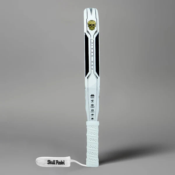 Pala de pádel Oro blanco de 24 quilates